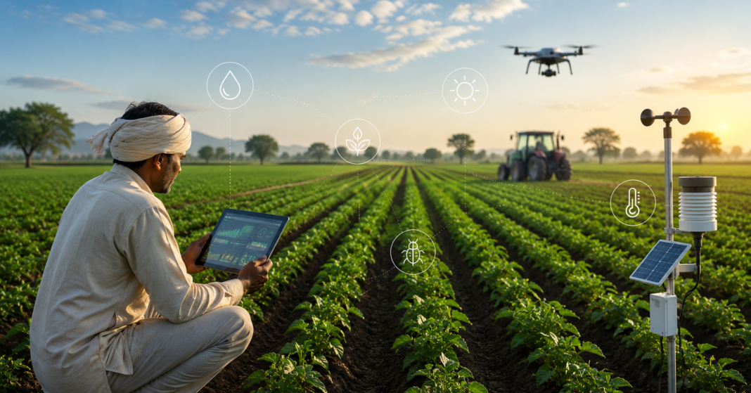 How to integrate technology with traditional farming