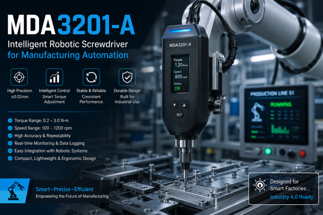 mda3201-a robotic screwdriver