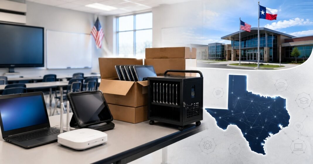 emergency procurement texas k12 districts educational technology​