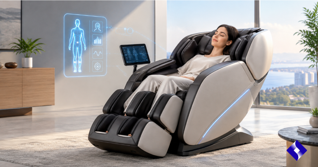 cyber relax ai massage chair​
