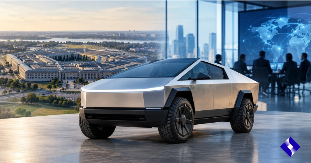 pentagon big tech tesla cybertruck​